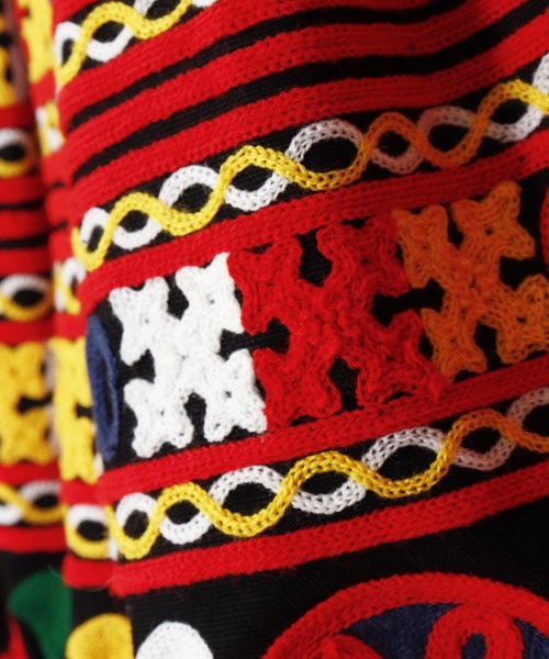 チャイハネ（チャイハネ）の「【チャイハネ】スンダナ刺繍ミニスカート