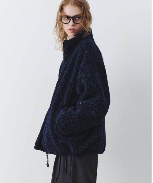 カラーネップボアブルゾン（ブルゾン）｜bita.（ビタ）のファッション