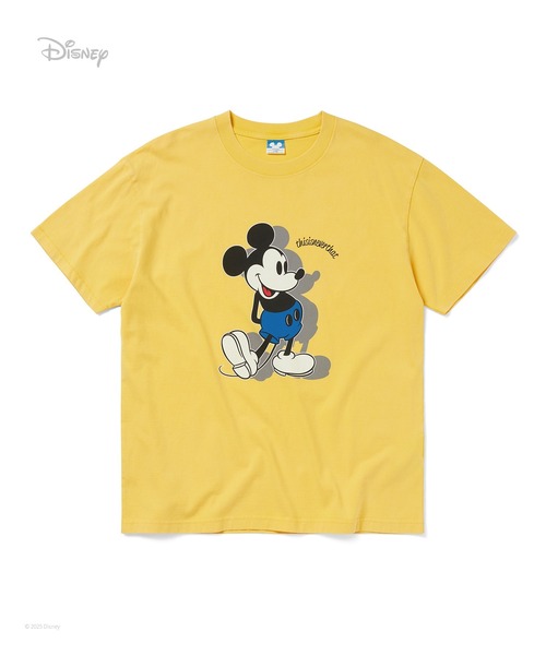 thisisneverthat(ディスイズネバーザット)の「TNT_Mickey_Classic Tee(Tシャツ/カットソー・メンズ・イエロー/ロイヤルブルー/ブラック/イエロー系その他/グリーン/ホワイト/グレイッシュブルー・XL/L/M/S)」の6枚目の写真