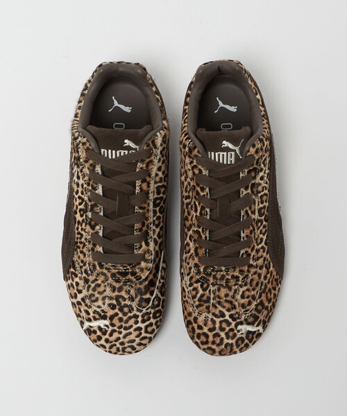 本日限定値下げ！PUMA スピードキャット★新品未使用　24㎝　レオパード PUMA（プーマ） スニーカー レディース レオパード ヒョウ柄 韓国