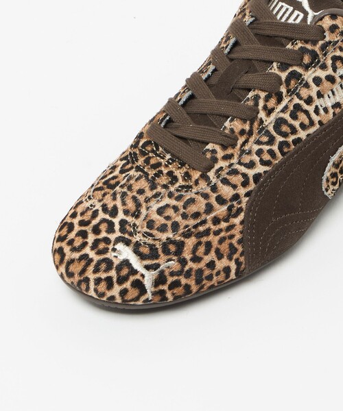 本日限定値下げ！PUMA スピードキャット★新品未使用　24㎝　レオパード PUMA（プーマ） スニーカー レディース レオパード ヒョウ柄 韓国