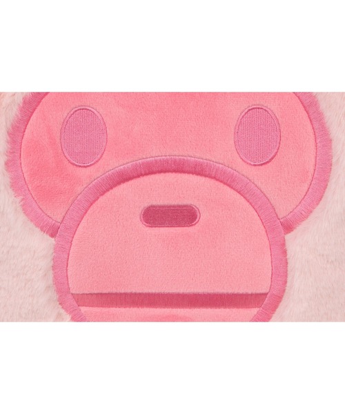 A BATHING APE（アベイシングエイプ）の「BABY MILO FUR TOTE BAG（トートバッグ・メンズ・ブラウン・FREE）」の5枚目の写真