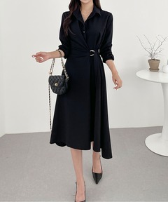 セール】ダブルブレストワンピース（ワンピース）｜anuans（ア