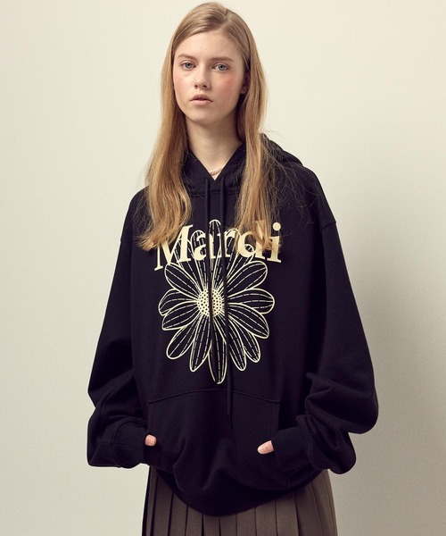 OVERSIZED HOODY FLOWERMARDI（パーカー）｜Mardi Mercredi（マルディ