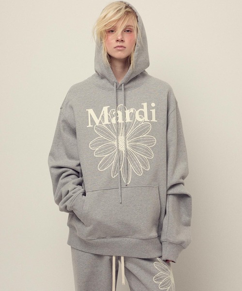 Mardi Mercredi　パーカー Mardi Mercredi（マルディメクルディ） パーカー HOODY MARCHE EMBLEM