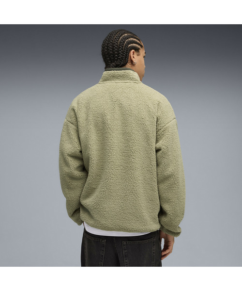 PUMA（プーマ）の「PUMA プーマ メンズ リバーシブル シェルパ ジャケット Reversible Sherpa Jacket（ダウンジャケット/コート・メンズ・オフホワイト/ブラック系その他/アーミー・LARGE/MEDIUM/XX-LARGE/SMALL/X-LARGE）」の19枚目の写真