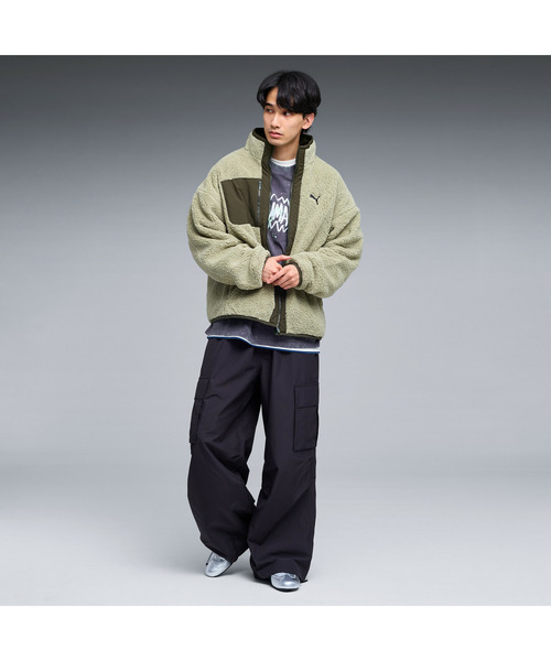 セール】PUMA プーマ メンズ リバーシブル シェルパ ジャケット
