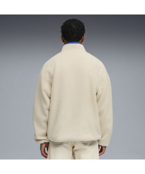 PUMA（プーマ）の「PUMA プーマ メンズ リバーシブル シェルパ ジャケット Reversible Sherpa Jacket（ダウンジャケット/コート・メンズ・オフホワイト/ブラック系その他/アーミー・LARGE/MEDIUM/XX-LARGE/SMALL/X-LARGE）」の14枚目の写真