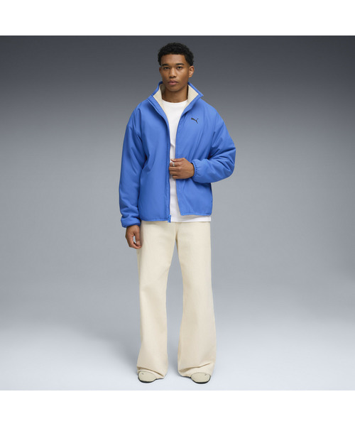 PUMA（プーマ）の「PUMA プーマ メンズ リバーシブル シェルパ ジャケット Reversible Sherpa Jacket（ダウンジャケット/コート・メンズ・オフホワイト/ブラック系その他/アーミー・LARGE/MEDIUM/XX-LARGE/SMALL/X-LARGE）」の13枚目の写真