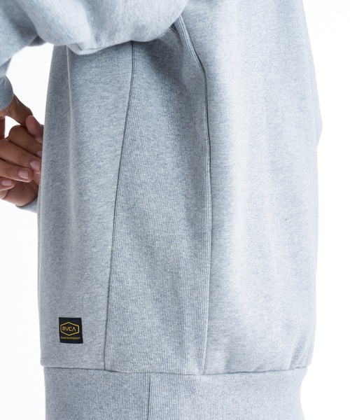 RVCA(ルーカ)の「RVCA メンズ RECESSION CR トレーナー 【2025年秋冬モデル】 @autumn/ルーカクルーネックスウェットトレーナー(SET UP可能)(スウェット・メンズ・ブラック/ヘザーグレー/オフホワイト・SMALL/MEDIUM/LARGE/X-LARGE)」の20枚目の写真