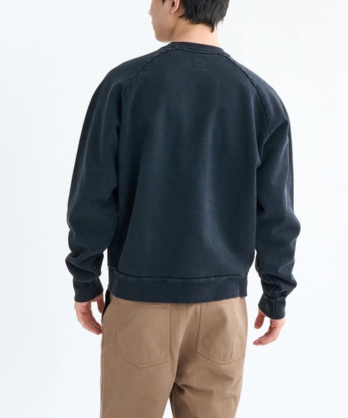 RVCA(ルーカ)の「RVCA メンズ RECESSION CR トレーナー 【2025年秋冬モデル】 @autumn/ルーカクルーネックスウェットトレーナー(SET UP可能)(スウェット・メンズ・ブラック/ヘザーグレー/オフホワイト・SMALL/MEDIUM/LARGE/X-LARGE)」の9枚目の写真