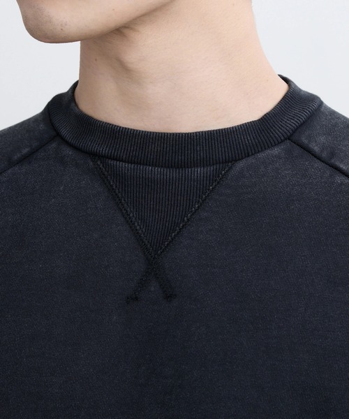 RVCA(ルーカ)の「RVCA メンズ RECESSION CR トレーナー 【2025年秋冬モデル】 @autumn/ルーカクルーネックスウェットトレーナー(SET UP可能)(スウェット・メンズ・ブラック/ヘザーグレー/オフホワイト・SMALL/MEDIUM/LARGE/X-LARGE)」の10枚目の写真