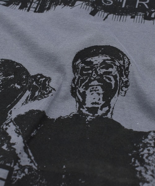 VINTAGE(ヴィンテージ)の「【USED】Slazenger “GRINDUSTRY” アート Tシャツ(Tシャツ/カットソー・メンズ・グレー・X-LARGE)」の4枚目の写真