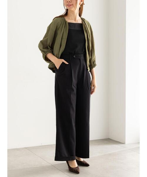 Te chichi（テチチ）の「シアー切替タンクトップ（タンクトップ・レディース・ブラック/グレー/クリーム・F）」の8枚目の写真