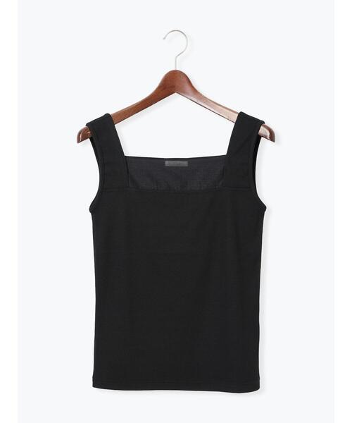Te chichi（テチチ）の「シアー切替タンクトップ（タンクトップ・レディース・ブラック/グレー/クリーム・F）」の11枚目の写真