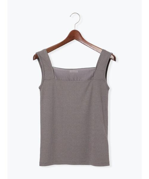 Te chichi（テチチ）の「シアー切替タンクトップ（タンクトップ・レディース・ブラック/グレー/クリーム・F）」の13枚目の写真