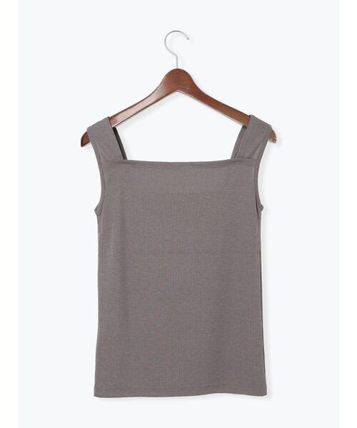 Te chichi（テチチ）の「シアー切替タンクトップ（タンクトップ・レディース・ブラック/グレー/クリーム・F）」の14枚目の写真