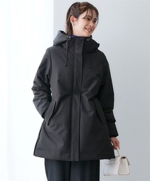 高密度サイドジップファイバーダウンコート（防風・はっ水）<大きいサイズ有>