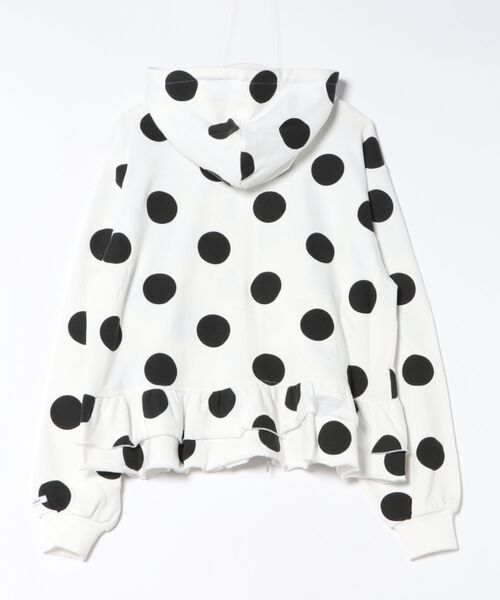 Heather（ヘザー）の「HOLiC ドットフリルフーディー　600852（パーカー・レディース・グレー/ネイビー/アイボリー・FREE）」の22枚目の写真