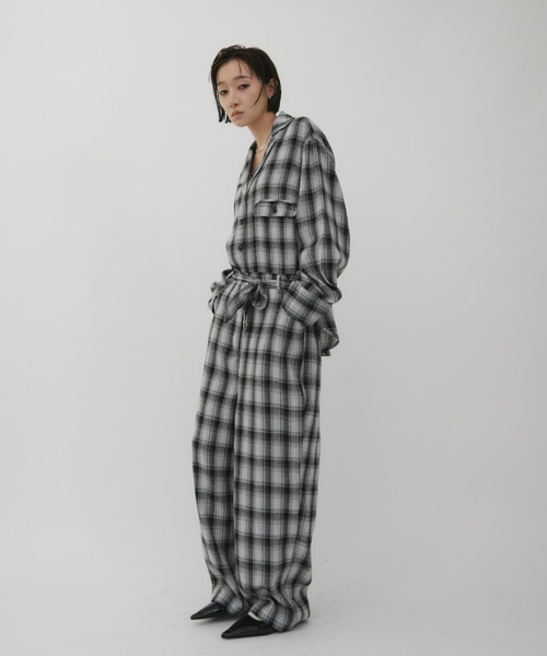✨タグ付き✨AD2023 タオコムデギャルソン　ジャンプスーツ　チェック　つなぎ ✨タグ付き✨AD2023 タオコムデギャルソン ジャンプスーツ チェック