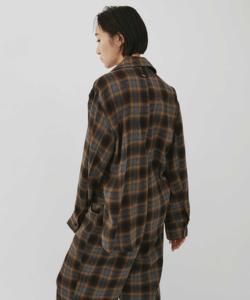 VION(ヴィオン)の「セットアップスタイルチェックジャンプスーツ / Setup Style Check Jumpsuit(つなぎ/オールインワン・レディース・ブラウン/ブラック・SMALL/MEDIUM)」の10枚目の写真