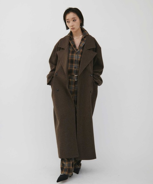 VION(ヴィオン)の「セットアップスタイルチェックジャンプスーツ / Setup Style Check Jumpsuit(つなぎ/オールインワン・レディース・ブラウン/ブラック・SMALL/MEDIUM)」の6枚目の写真