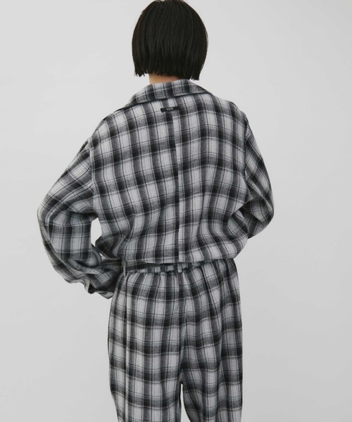 VION(ヴィオン)の「セットアップスタイルチェックジャンプスーツ / Setup Style Check Jumpsuit(つなぎ/オールインワン・レディース・ブラウン/ブラック・SMALL/MEDIUM)」の19枚目の写真