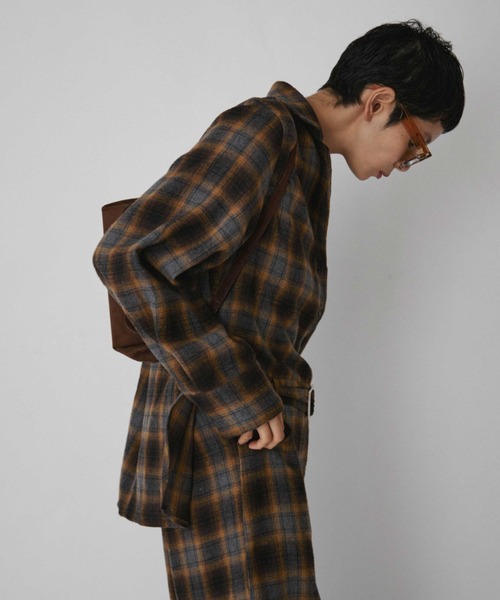 VION(ヴィオン)の「セットアップスタイルチェックジャンプスーツ / Setup Style Check Jumpsuit(つなぎ/オールインワン・レディース・ブラウン/ブラック・SMALL/MEDIUM)」の14枚目の写真