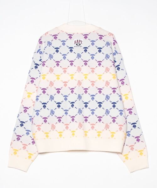 AAPE BY A BATHING APE(エーエイプバイアベイシングエイプ)の「AAPE KNIT CARDIGAN(カーディガン/ボレロ・メンズ・ネイビー/アイボリー・LARGE/MEDIUM/SMALL)」の11枚目の写真