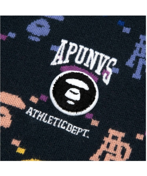 AAPE BY A BATHING APE(エーエイプバイアベイシングエイプ)の「AAPE KNIT CARDIGAN(カーディガン/ボレロ・メンズ・ネイビー/アイボリー・LARGE/MEDIUM/SMALL)」の8枚目の写真