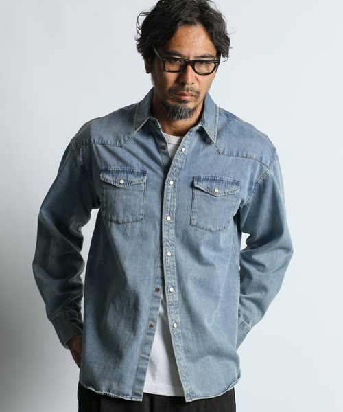 LE DENIM BDU シャツ LE DENIMライトオンスBDUシャツ | スローブ イエナ(SLOBE IENA