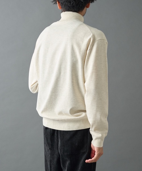 COLONY 2139(コロニートゥーワンスリーナイン)の「TW/ポリエステルウールニットタートルネックプルオーバー(ニット/セーター・メンズ・チャコールグレー/ブラック/ホワイト・MEDIUM/LARGE)」の20枚目の写真