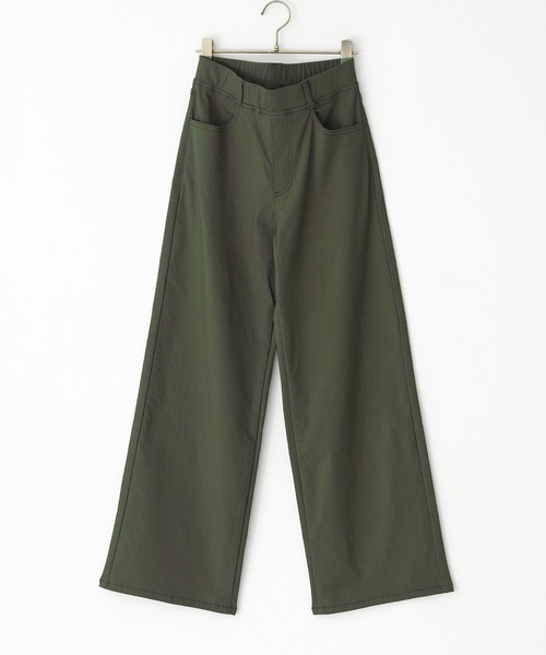 n'OrLABEL（ノアールレーベル）の「『裏起毛ストレッチゆるストレートパンツ』（その他パンツ・レディース・モカ/ブラック/カーキ/チャコール・S/3L/LL/L/M）」の13枚目の写真