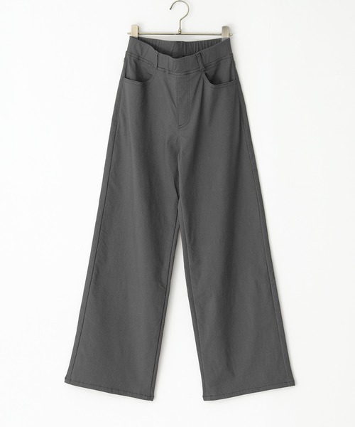 n'OrLABEL（ノアールレーベル）の「『裏起毛ストレッチゆるストレートパンツ』（その他パンツ・レディース・モカ/ブラック/カーキ/チャコール・S/3L/LL/L/M）」の14枚目の写真