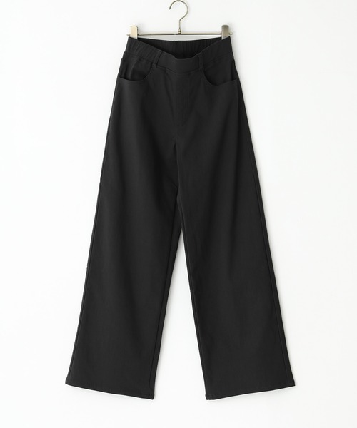 n'OrLABEL（ノアールレーベル）の「『裏起毛ストレッチゆるストレートパンツ』（その他パンツ・レディース・モカ/ブラック/カーキ/チャコール・S/3L/LL/L/M）」の15枚目の写真