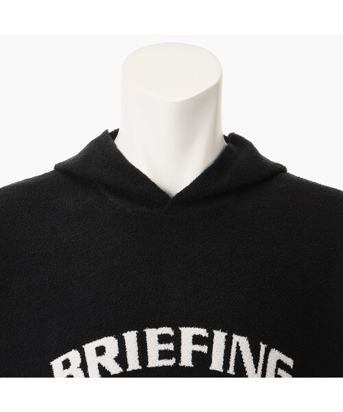 BRIEFING（ブリーフィング）の「【BRIEFING　GOLF／ブリーフィングゴルフ】LW RELAXED KNIT HOODIE（ニット/セーター・メンズ・ベージュ/ブラック/ブルーグレー・M/L/S）」の15枚目の写真