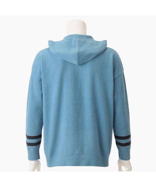 BRIEFING（ブリーフィング）の「【BRIEFING　GOLF／ブリーフィングゴルフ】LW RELAXED KNIT HOODIE（ニット/セーター・メンズ・ベージュ/ブラック/ブルーグレー・M/L/S）」の21枚目の写真
