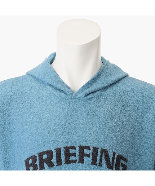 BRIEFING（ブリーフィング）の「【BRIEFING　GOLF／ブリーフィングゴルフ】LW RELAXED KNIT HOODIE（ニット/セーター・メンズ・ベージュ/ブラック/ブルーグレー・M/L/S）」の22枚目の写真