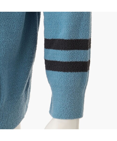 BRIEFING（ブリーフィング）の「【BRIEFING　GOLF／ブリーフィングゴルフ】LW RELAXED KNIT HOODIE（ニット/セーター・メンズ・ベージュ/ブラック/ブルーグレー・M/L/S）」の5枚目の写真