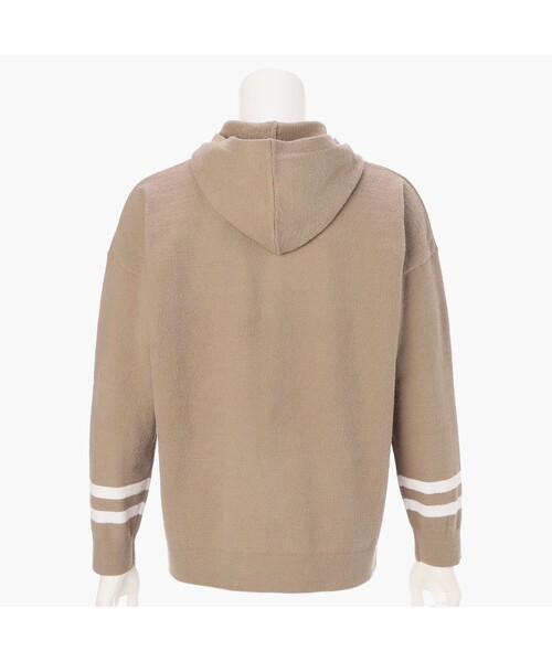 BRIEFING（ブリーフィング）の「【BRIEFING　GOLF／ブリーフィングゴルフ】LW RELAXED KNIT HOODIE（ニット/セーター・メンズ・ベージュ/ブラック/ブルーグレー・M/L/S）」の7枚目の写真