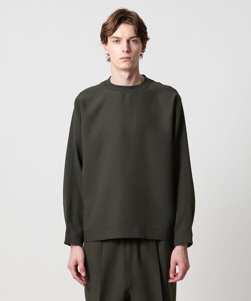 トップス UNITED ARROWS & SONS DAISUKE OBANA +10 D.O UNITED ARROWS BY DAISUKE OBANA＞+10 DOLMAN L/SL CREW/ロング