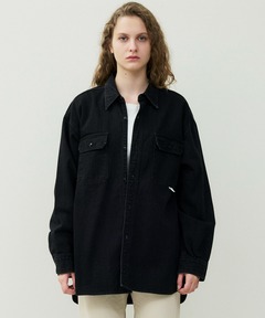 【金子恵治 ×  UNION HERCULES MADE】ブラックデニムシャツ