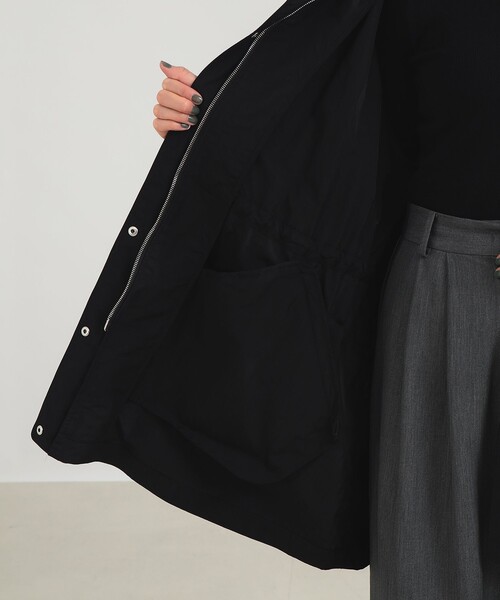 TATRAS（タトラス）の「【WEB限定】TATRAS / OLVONA コート（モッズコート・レディース・ブラック・1/2）」の9枚目の写真