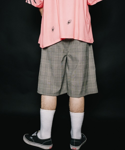 Subciety(サブサエティ)の「Check shorts(スラックス・メンズ・ブラック/イエロー/グリーン・SMALL/MEDIUM/LARGE/X-LARGE)」の9枚目の写真