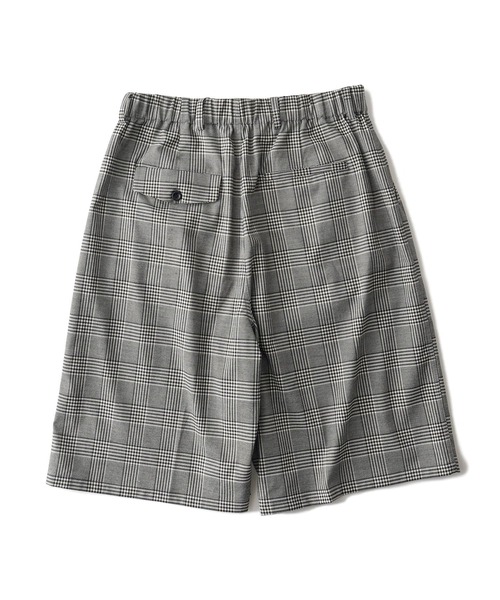 Subciety(サブサエティ)の「Check shorts(スラックス・メンズ・ブラック/イエロー/グリーン・SMALL/MEDIUM/LARGE/X-LARGE)」の5枚目の写真