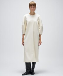 cloenc（クロエンス）の「【マシンウォッシュ】カットジョーゼットパフスリーブワンピース（ワンピース）」