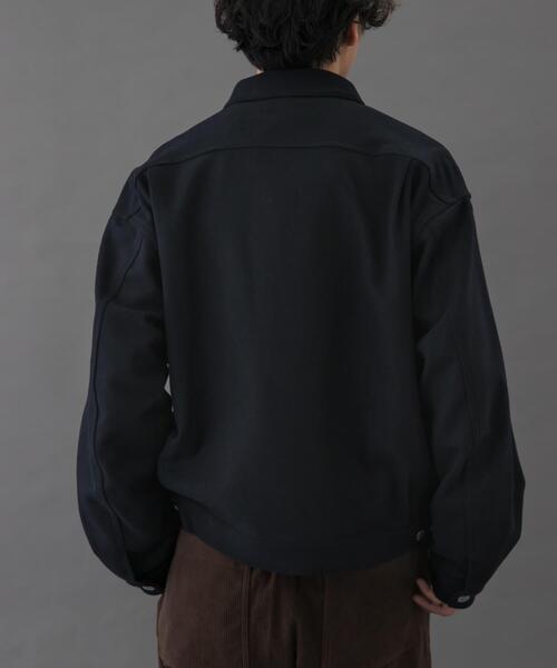 FORK&SPOON（フォークアンドスプーン）の「FORK&SPOON　ウールショートブルゾン（ブルゾン・メンズ・チャコールグレー/ネイビー/ブラウン・4/5）」の10枚目の写真