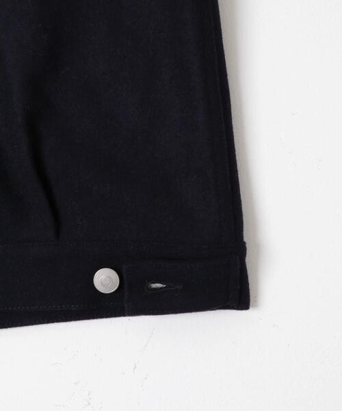 FORK&SPOON（フォークアンドスプーン）の「FORK&SPOON　ウールショートブルゾン（ブルゾン・メンズ・チャコールグレー/ネイビー/ブラウン・4/5）」の16枚目の写真