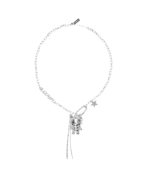 BLACKPURPLE（ブラックパープル）の「キッチスターネコタスネックレス（ネックレス）」