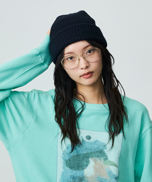 FRUIT OF THE LOOM（フルーツオブザルーム）の「【FRUIT OF THE LOOM】ロングスリーブ甘編み裏毛4/COOKIEMONSTER/ユニセックス【WEB限定】【予約】（スウェット・メンズ・エメラルド/パープル・M/L）」の4枚目の写真